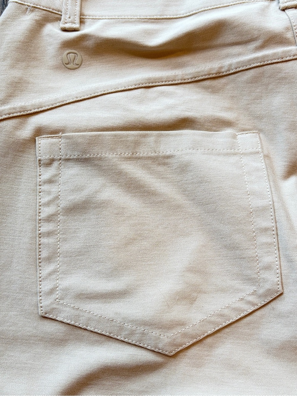 NWT Lululemon City Sleek 5 Pocket Wide-Leg High-Rise Pant Natural Ivory size 27 - Picture 10 of 10